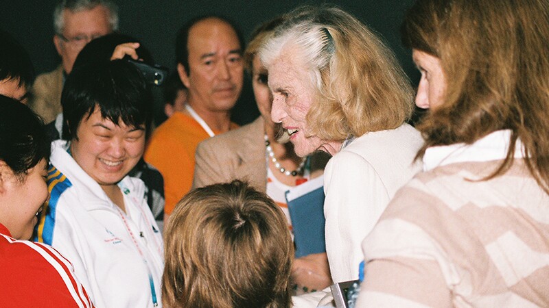 Betsy DeVos Wants To Cut Funding For Special Olympics. She Picked The ... Eunice kennedy shriver and special olympics