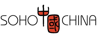 SOHO China logo in black and orange.